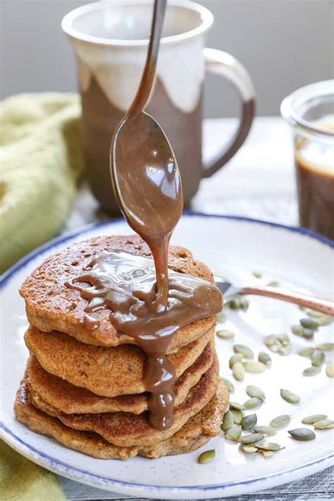 Vegan Pumpkin Pancakes The Roasted Root