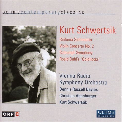 Schwertsik Sinfonia Sinfonietta Violin Concerto Etc Album Von