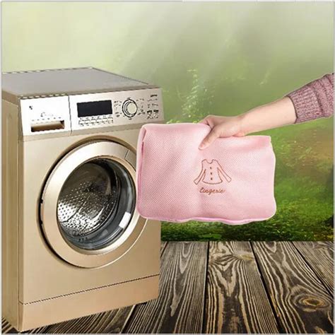 5 pièces ensemble sac à linge Machine à laver épaissi Double couche à