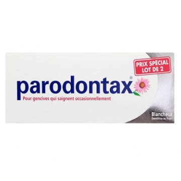 Achetez Parodontax Blancheur Dentifrice Au Fluor Lot De Tubes Ml