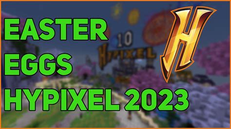 Wszystkie Easter Eggs Hypixel Easter Youtube