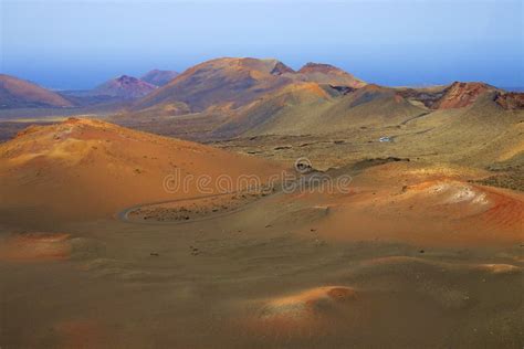 Timanfaya National Park In Lanzarote, Canary Islands Stock Image ...