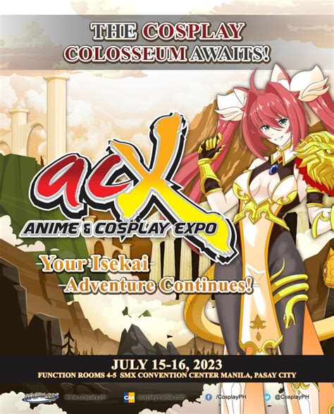 Look Forward To Another Isekai Adventure At Anime And Cosplay Expo Acx