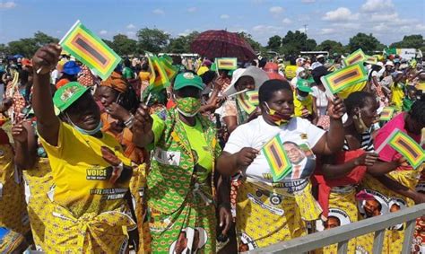 Bussed Zanu Pf Supporters Excites Mnangagwa Bulawayo News