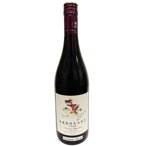 Vinho Arrogant Frog Tutti Frutti Tinto 750ml Vinho Magazine Luiza