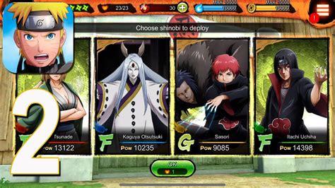 NARUTO X BORUTO NINJA VOLTAGE Gameplay Walkthrough Part 2 Tsunade