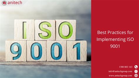 Best Practices For Implementing ISO 9001