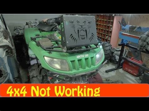 Arctic Cat Atv No X Repair Diy Actuator Problems Youtube