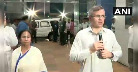 Omar Abdullah Meets Wb Chief Minister Mamata Banerjee महागठंबन को लेकर उमर अब्दुल्ला ने की