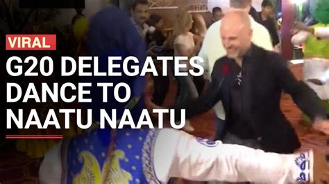 Viral Video G Delegates Dance On The Beats Of Oscar Winning Naatu