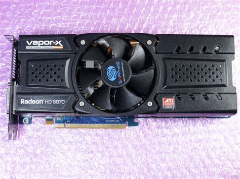 Yahoo オークション SAPPHIRE VAPOR X Radeon HD5870 GDDR5 1GB PCI