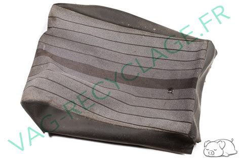 Tissu assise de siège avant gris pour Golf 1 GTI