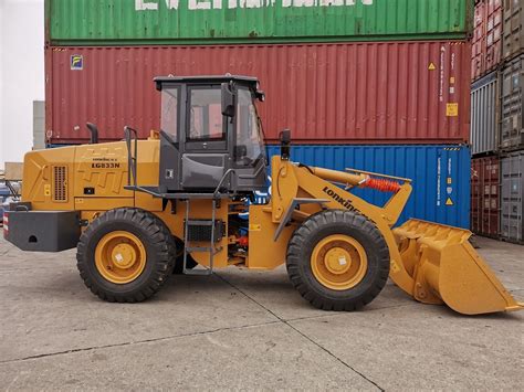 Lonking Construction Machinery Ton Mini Front End Wheel Loader Lg N