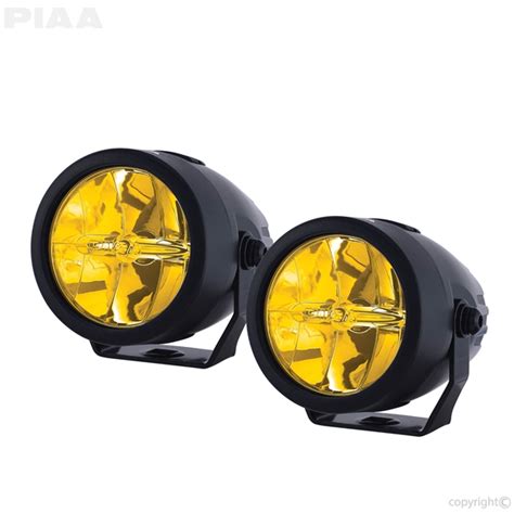 Piaa Lp270 Ion Yellow 2 75 Led Driving Light Kit 22 73272