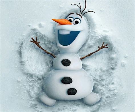 Snowmen Can Make Snowangels Olaf Disney Frozen Olaf Olaf Snowman