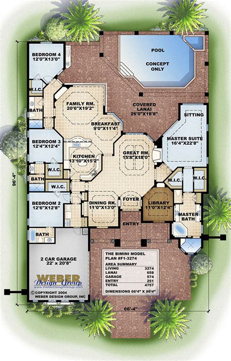 Tropical House Plans Coastal And Tropical Island Beach Floor Plans