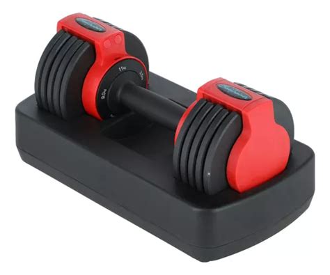 Haltere ajustável Bodytrainer 11ax 11 kg cor preto vermelho MercadoLivre