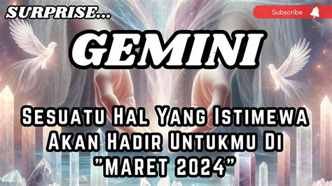 Gemini Sesuatu Hal Yang Istimewa Akan Hadir Untukmu Di Maret