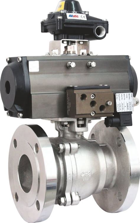 Matic Pneumatic Pc Design Floating Ball Valve Water At Rs In