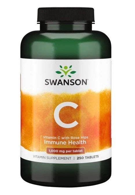 Swanson Premium C Mit Hagebutten Tabletten