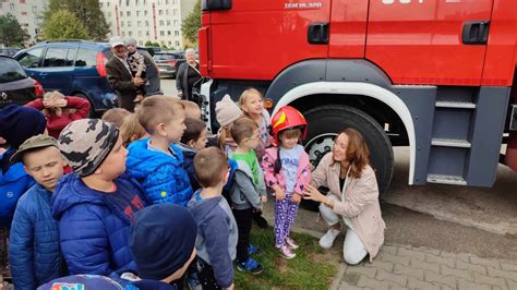 Próbny alarm ewakuacyjny w przedszkolu Przedszkole w Kluczach