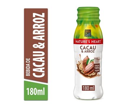 Bebida Vegetal Natures Heart Cacau And Arroz 180ml