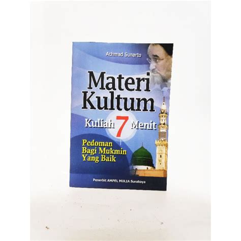 Jual Materi Kultum Kuliah Menit Shopee Indonesia