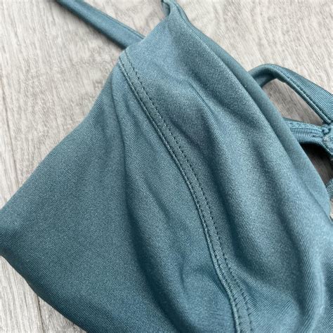 Blue Gooseberry Bikini Top Size S Depop