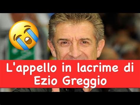 L Appello Di Ezio Greggio Che Sta Facendo Commuovere Litalia Youtube