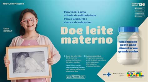 Campanha Incentiva Doa O De Leite Materno Saiba Como Apoiar