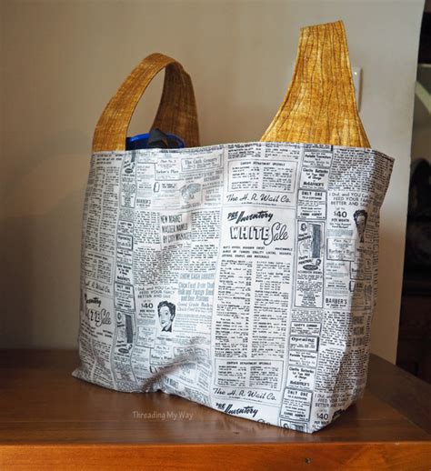 Free Patterns For Reusable Shopping Bags » STRONGER