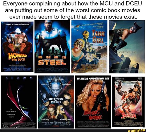 Everyone Complaining About How The MCU And DCEU Are Putting Out Some Of