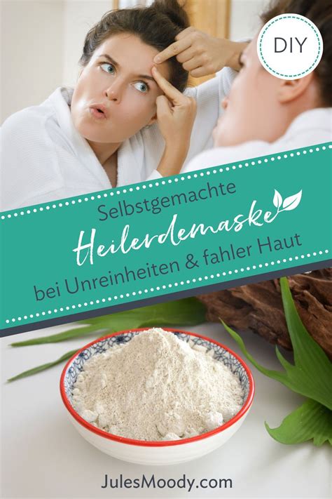 Diese selbstgemachte Heilerde Maske ist ein idealer Abschluss für meine