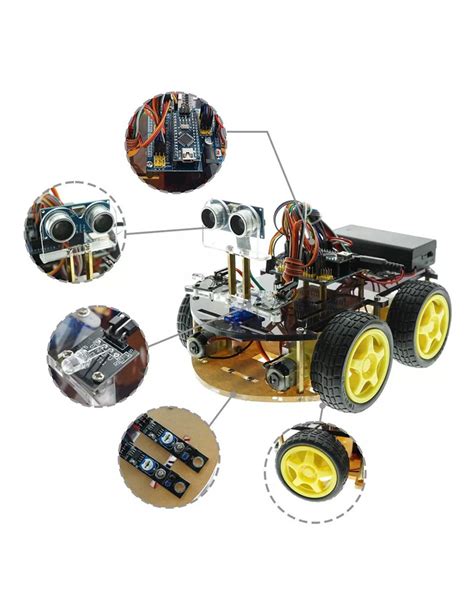 Kit Robotique Okystar Arduino Viteur D Obstacles Tunisie Sousse