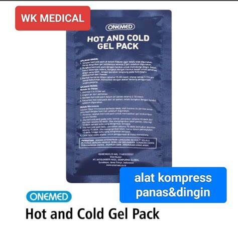 Jual Alat Kompress Panas Dan Dingin Hot And Cold Gel Pack Flexibel Gel Ice Onemed Shopee Indonesia