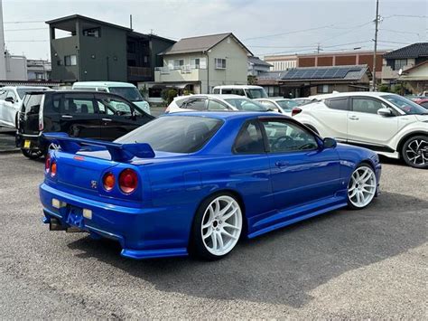 NISSAN SKYLINE 25GT TURBO 2001 BLUE 114000 Km Details