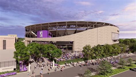 Northwestern Shares New Renderings Of Two Year Million Stadium