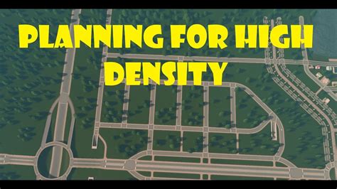 Planning For High Density Citiesskylines 13 Youtube