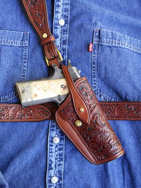 Pin On Leather Holster