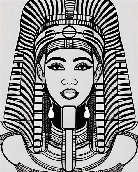 Queens Of Ancient Egypt Coloring Pages