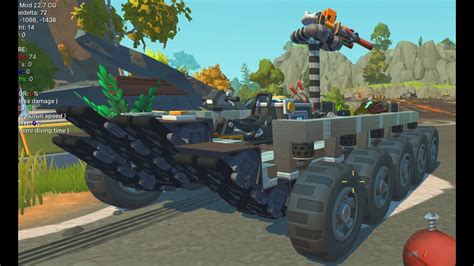 Scrap Mechanic Fant Mod Modular Tracks New Build Track Version