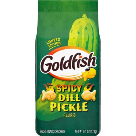 Goldfish® Spicy Dill Pickle Flavored Crackers, 6.1 oz - Fry’s Food Stores