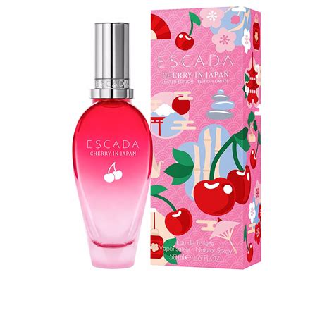 CHERRY IN JAPAN limited edition perfume EDT preços online Escada