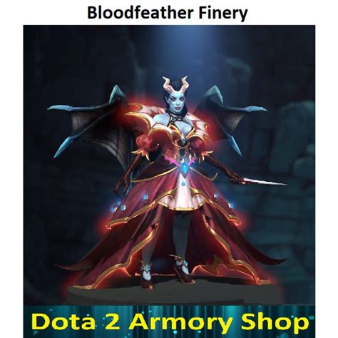 Dota Queen Of Pain Qop Bloodfeather Finery Ti Immortal Item