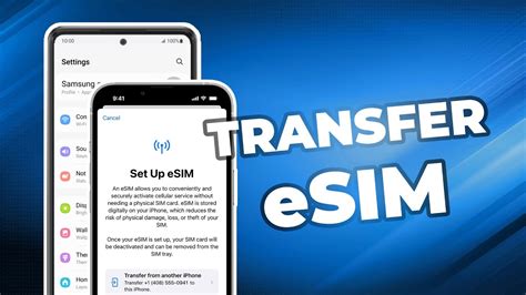 How To Transfer Esim From Android To Iphone Youtube