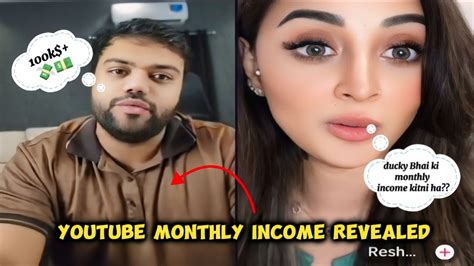 Ducky Bhai Reveals His Monthly YouTube Income Shocking Earnings