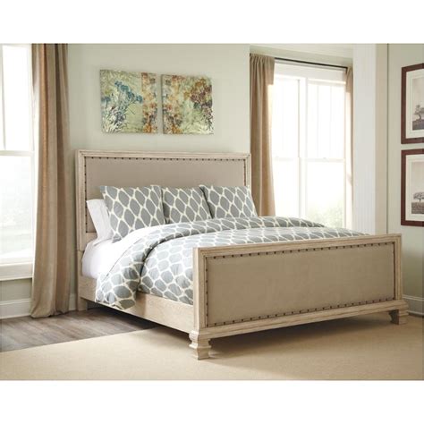 B693-57 Ashley Furniture Queen Upholstered Panel Bed