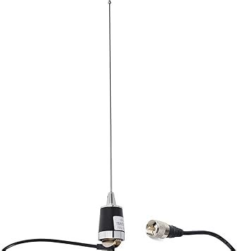 UAYESOK Dual Band VHF UHF Mobilfunkantenne 2M 70CM NMO Fahrzeug