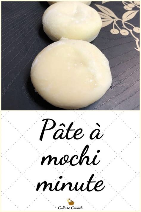 PÂte À Mochi Minute La Recette Facile Recette Recettes De Cuisine Mochi