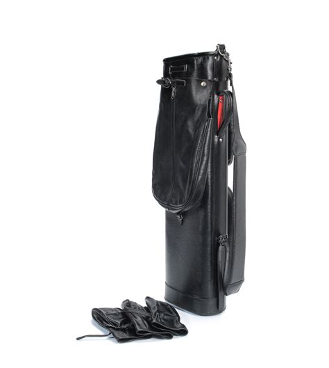 Bonhams Cars A Unique Mclaren F1 Leather Golf Bag 4